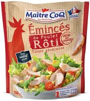 Emincés de poulet rôti