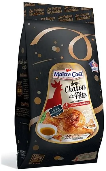 Demi chapon de fête