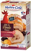 Rôti de dinde farci pomme pruneaux