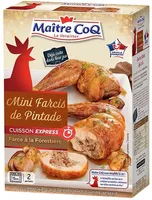 Mini farcis de pintade - farce à la forestière