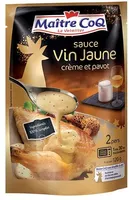 Sauce vin jaune crème et pavot