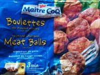 Boulettes de poulet rôties