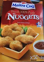 Viande 100% Poulet NUGGETS