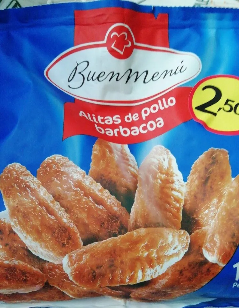 Alitas pollo barbacoa