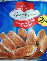 Alitas pollo barbacoa