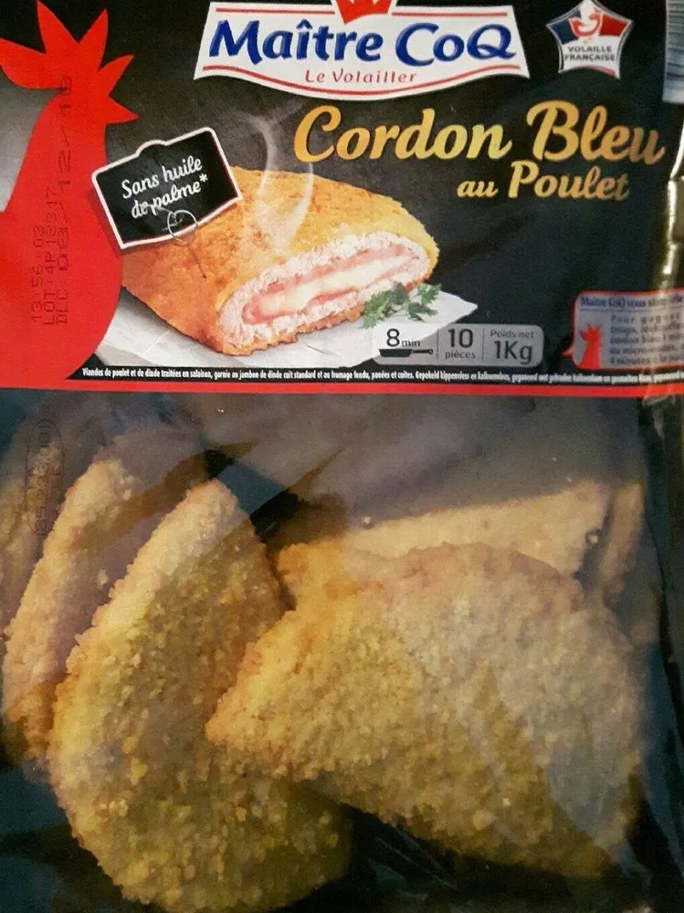 Cordon bleu au poulet