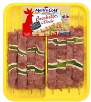 Brochette de dinde x8