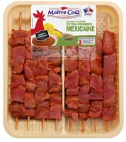 Brochettes de dinde extra tendre mexicaine x8