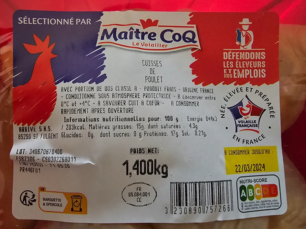 Cuisse de poulet