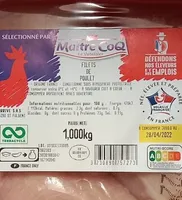 Filets de poulet blanc