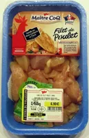 Cubes de Filet de Poulet Jaune