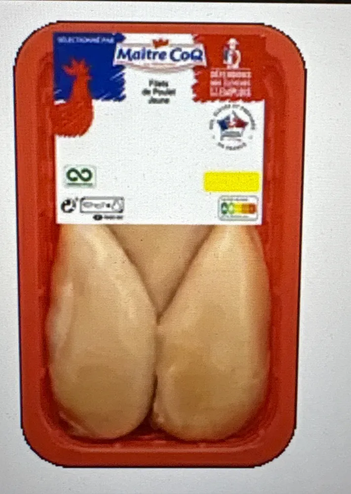 Filets poulet jaune