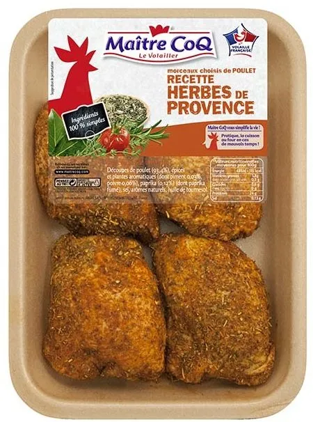 Haut de cuisse de poulet recette herbes de provence