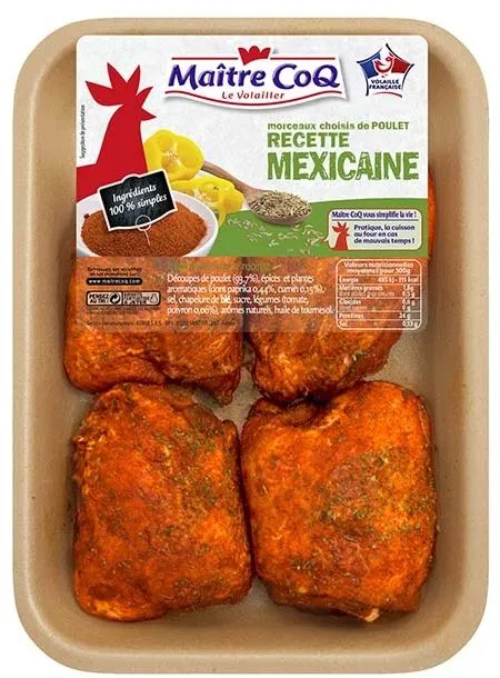 Haut de cuisse de poulet à la mexicaine