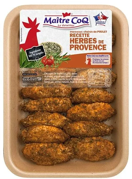 Aileron de poulet recette herbes de provence