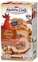 Rôti de dinde farci à la forestière