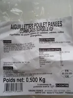 Aiguillettes poulet panées cornflakes