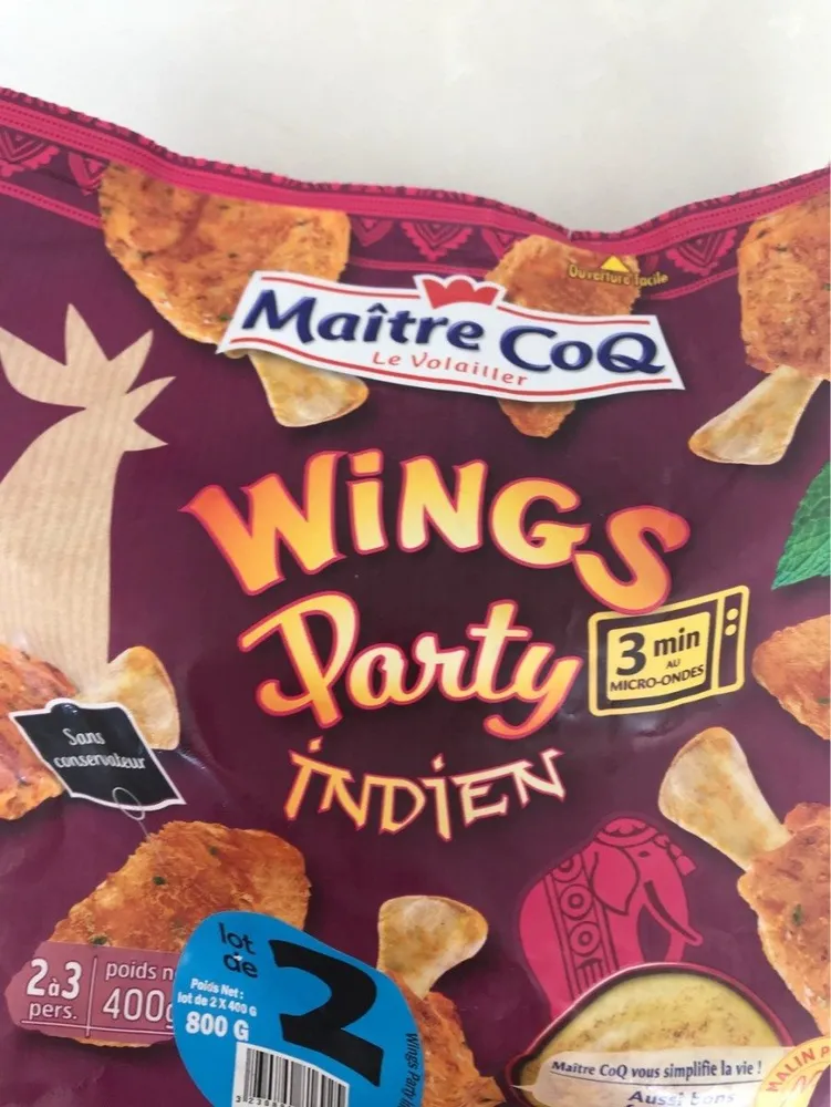 Wings Party Indien