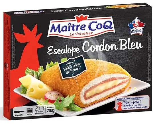 Escalope cordon bleu 200g étui