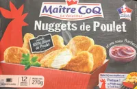 Nuggets de filet de poulet en barquette cookbox  , 270g