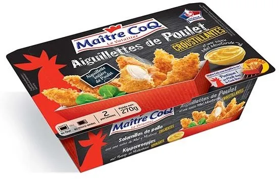 Aiguillettes de poulet croustillantes 270g
