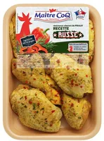 Morceaux choisis de poulet recette russe