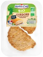 Cordons issus de volaille fermière bio