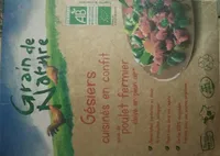 Gésiers cuisinés en confit