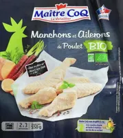 Manchons et Ailerons de poulet Bio
