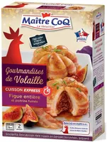 Gourmandises de volaille figue entière et poitrine fumée