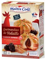 Gourmandises de volaille pruneau entier et poitrine fumée