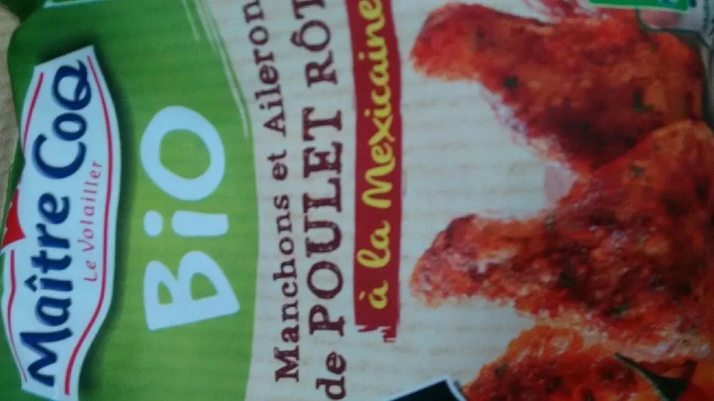 Manchons et Ailerons de POULET RÔTIS (à la Mexicaine)