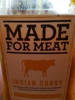 Made for meat indian curry
