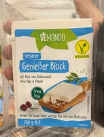 Veganer genießer block