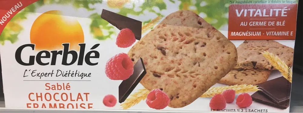 Sablé Chocolat Framboise
