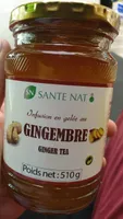 Infusion en gelée au gingembre