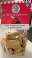 sablés aromatisés coquelicot et graines de pavot