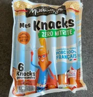 Mes knacks zero nitrute