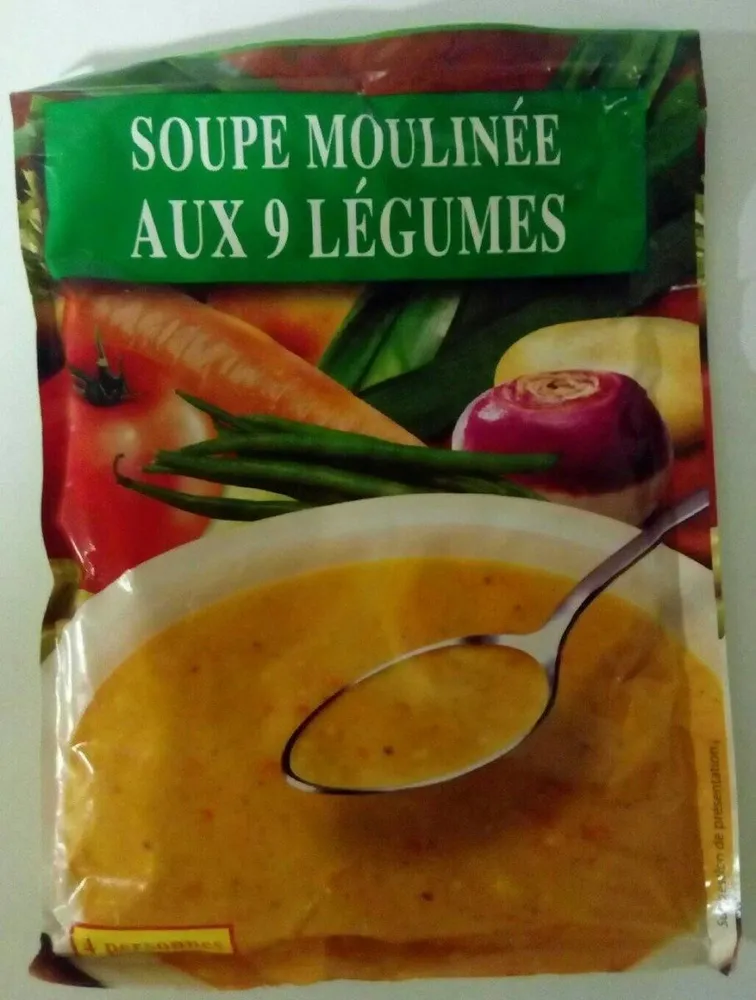 Soupe moulinée aux 9 légumes