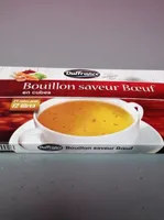 Bouillon saveur bœuf en cubes