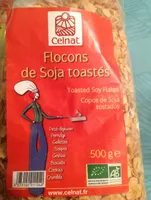 Flocons de soja toastés