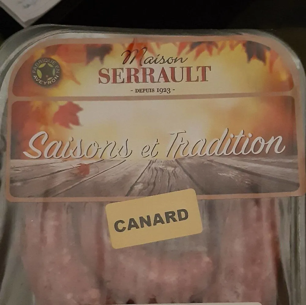 Saucisse au canard