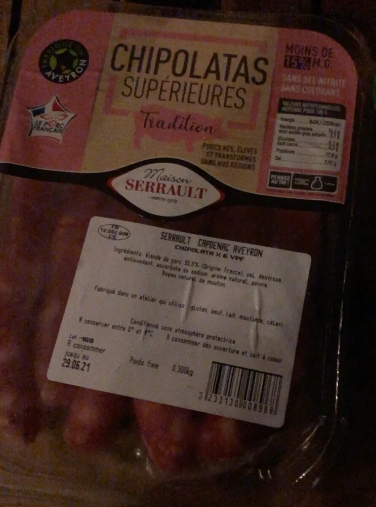 Chipolat superieur