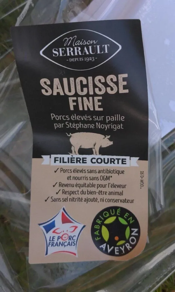 Saucisse fine