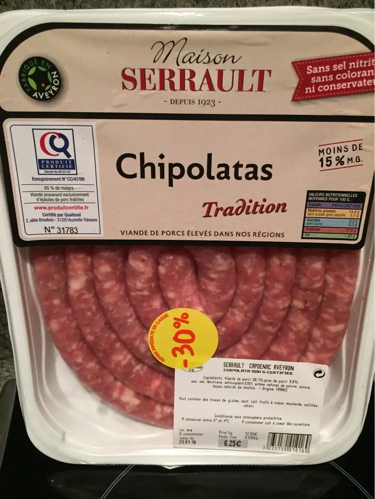 Chipolatas tradition