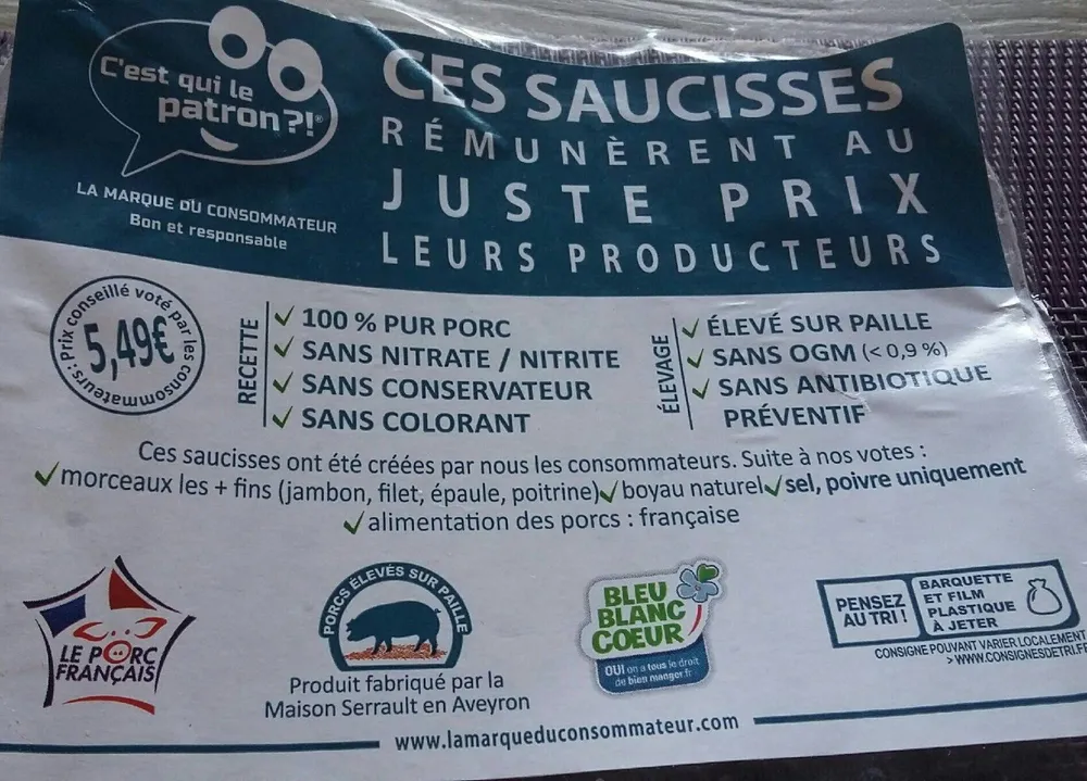 Saucisses de Toulouse