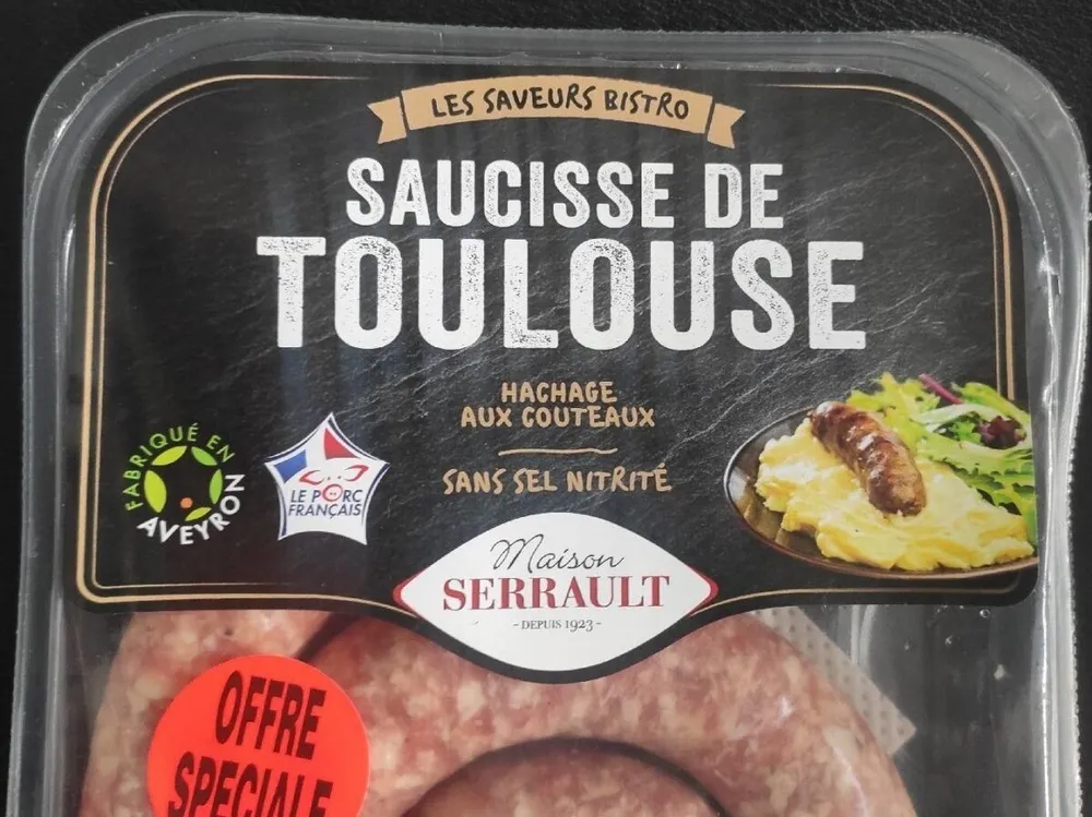 Les saveurs bistro saucisse de Toulouse