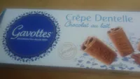Crêpes dentelle au chocolat au lait