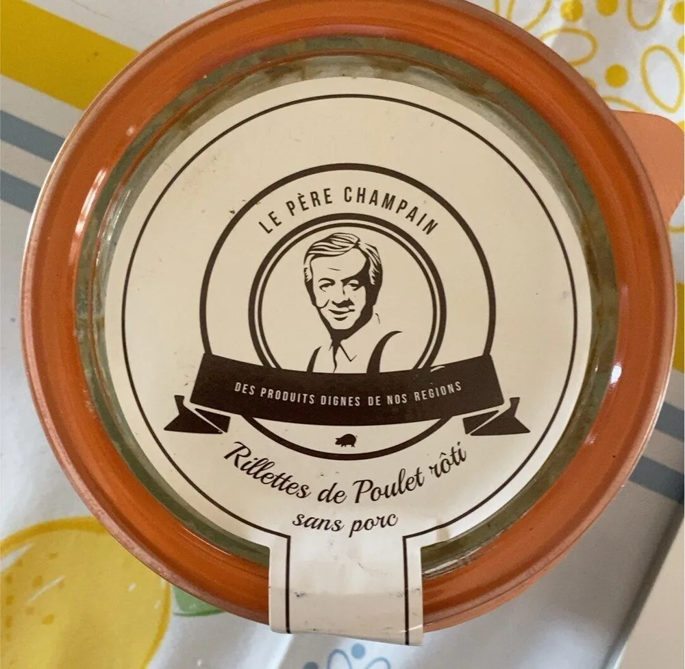 Rillettes de poulet rôti