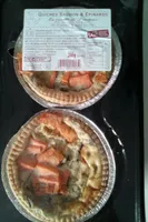Quiche saumon epinards